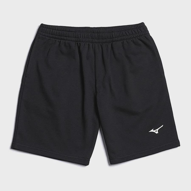 Bermuda de Moletom Mizuno Lettering Infantil - Foto 1