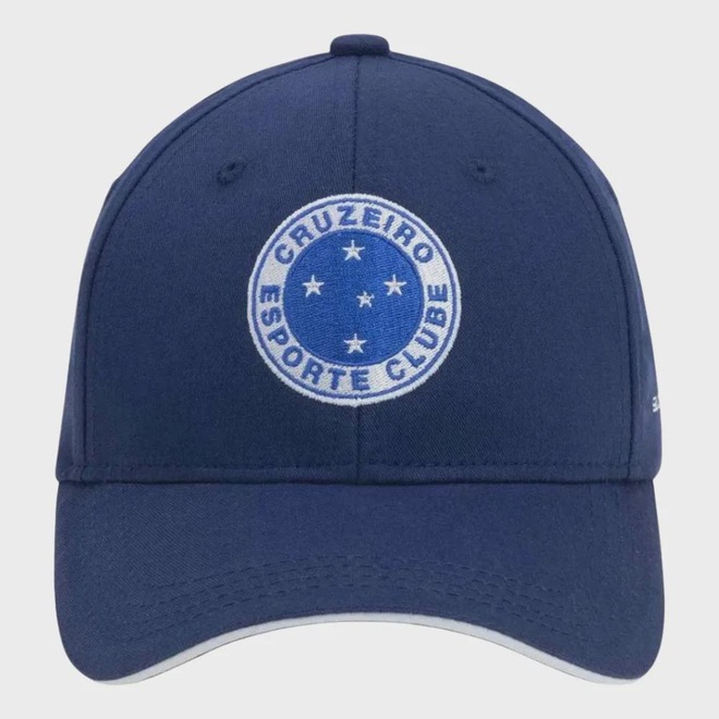 Boné Adulto SuperCap Cruzeiro Bordado Frontal - Foto 1