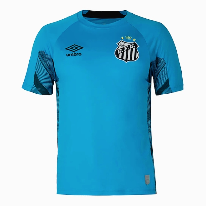 Camisa de Goleiro do Santos Masculina Umbro 2025 - Foto 1