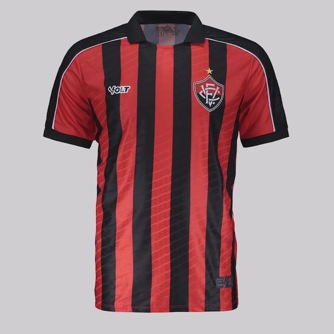 Camisa do Vitória I 2025 Volt Masculina - Foto 1
