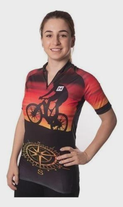 Camiseta Feminina Heatd Ciclismo - Foto 1