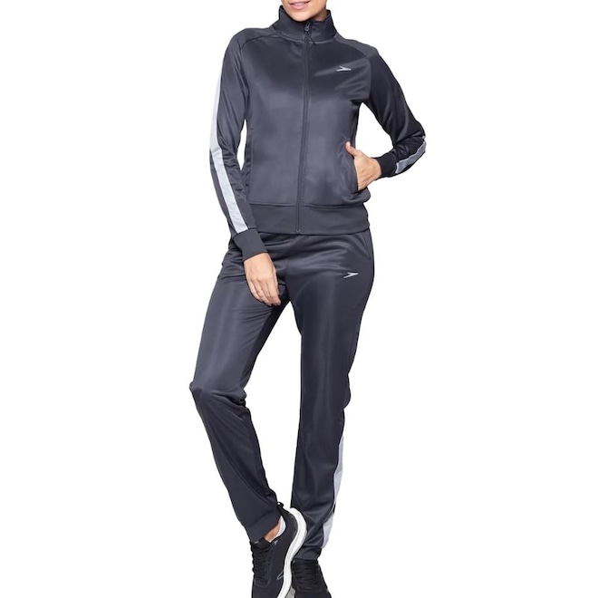 Agasalho Feminino Speedo Basic Sports - Foto 1