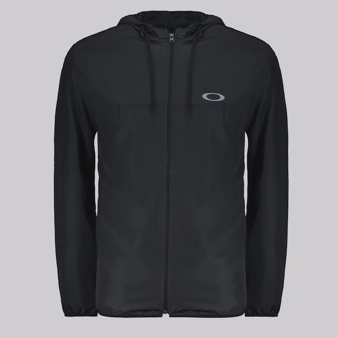 Jaqueta Masculina Oakley Windbreaker II com Capuz - Foto 1