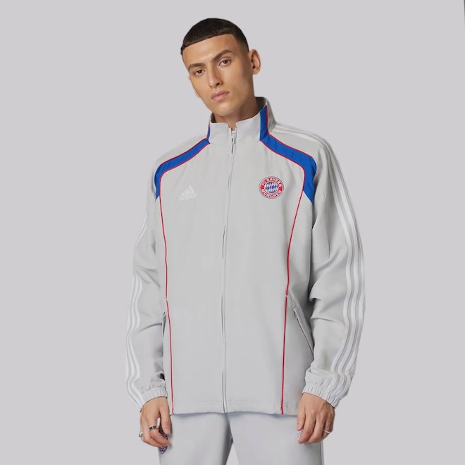 Jaqueta Masculina adidas Bayern Urban Purist sem Capuz - Foto 1