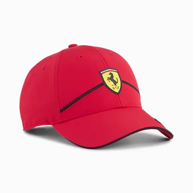 Boné Adulto Puma Ferrari Race Baseball Ajustável - Foto 1