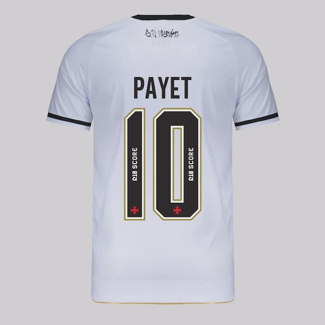 Camisa do Vasco II 2025 10 Payet Kappa Masculina - Foto 1