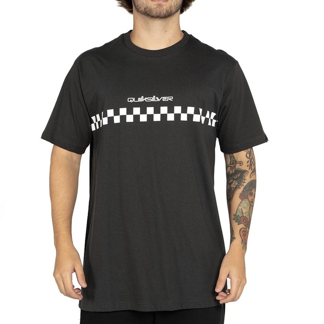 Camiseta Masculina Quiksilver Checker - Foto 1