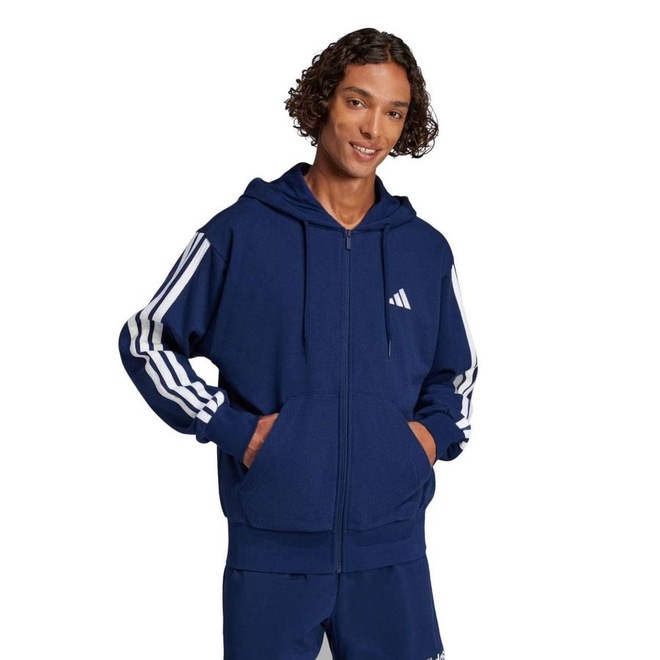 Jaqueta Masculina adidas 3 Stripes - Foto 1