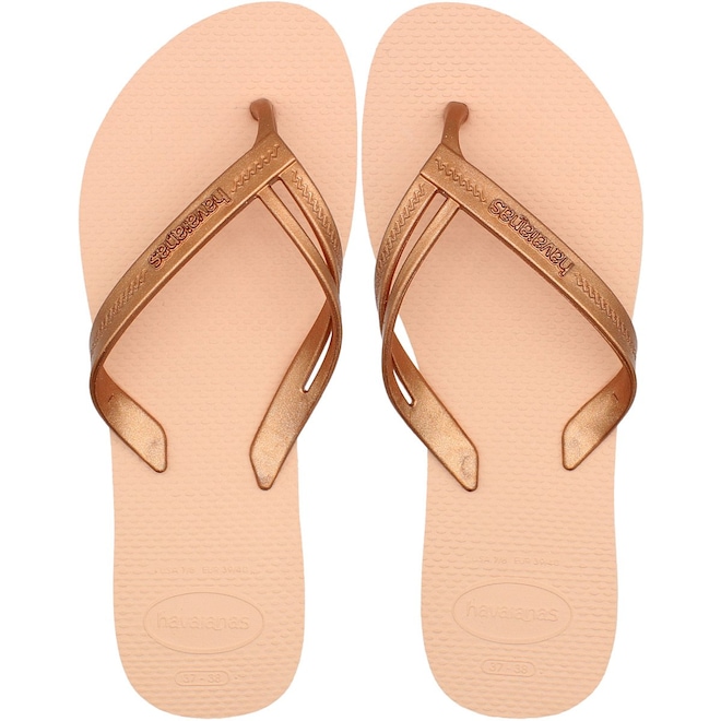 Chinelo Havaianas Elegance Feminino - Foto 1