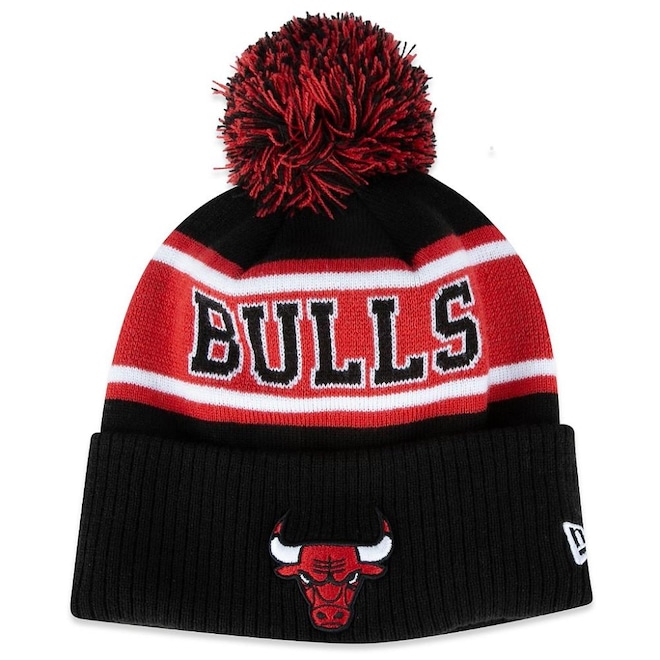 Gorro New Era Chicago Bulls NBA Pompom - Foto 1