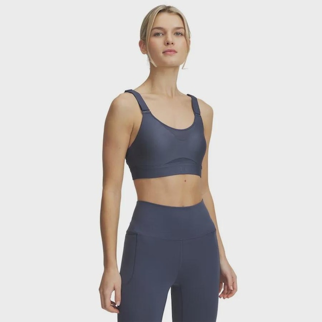 Top Under Armour Infinity High 2.0 Feminino - Foto 1