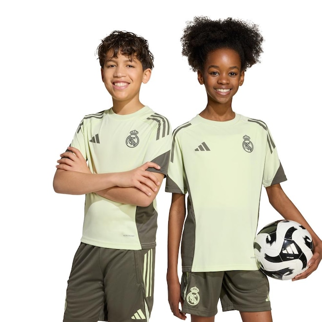 Camisa Real Madrid adidas Infantil - Foto 1