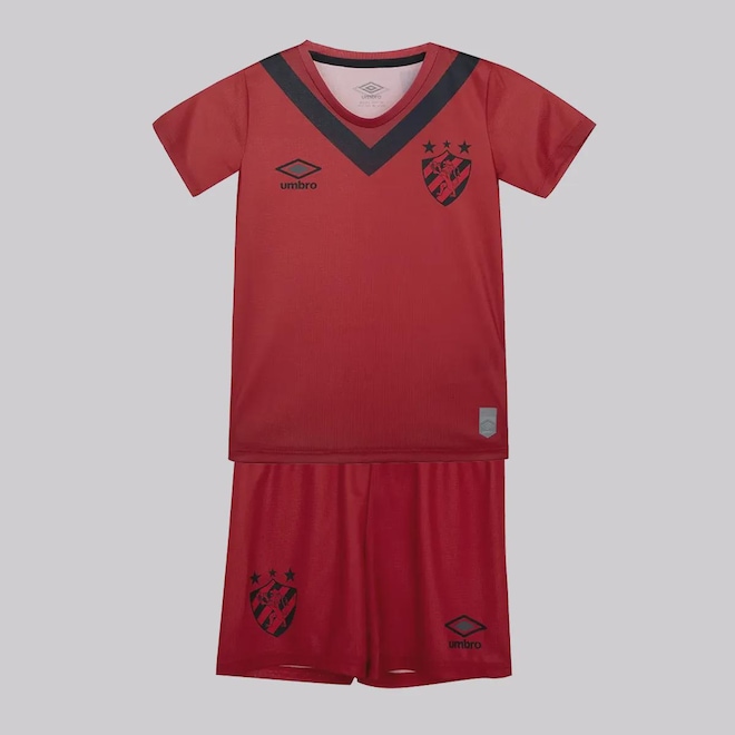 Conjunto do Sport Recife III 2024 Umbro Infantil - Foto 1