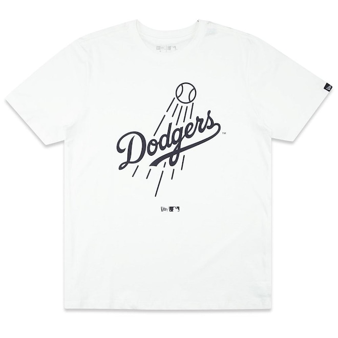 Camiseta Masculina New Era Los Angeles Dodgers MLB Sunset - Foto 1