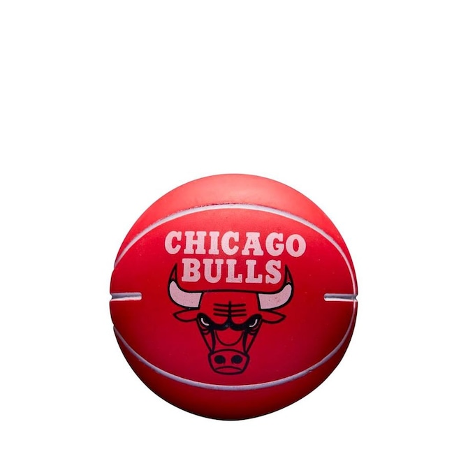 Mini Bola de Basquete Wilson NBA Dri Chic Bulls - Foto 1