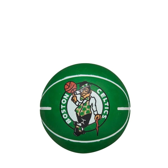 Mini Bola de Basquete Wilson NBA Dribbl Celtics - Foto 1