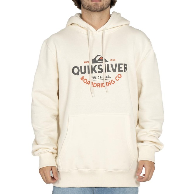 Moletom Masculino Quiksilver Canguru Typed Out Arch 18 - Foto 1