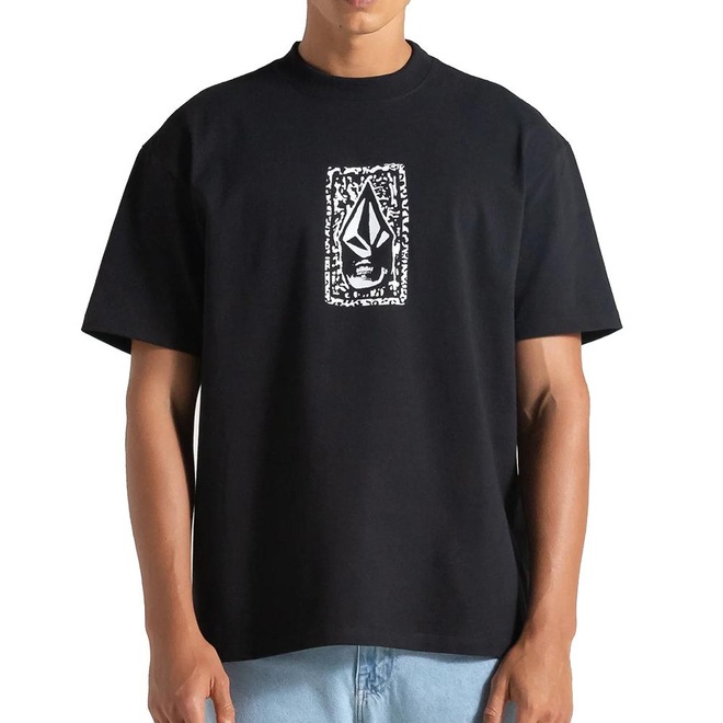 Camiseta Masculina Volcom Comfort Stone Face - Foto 1