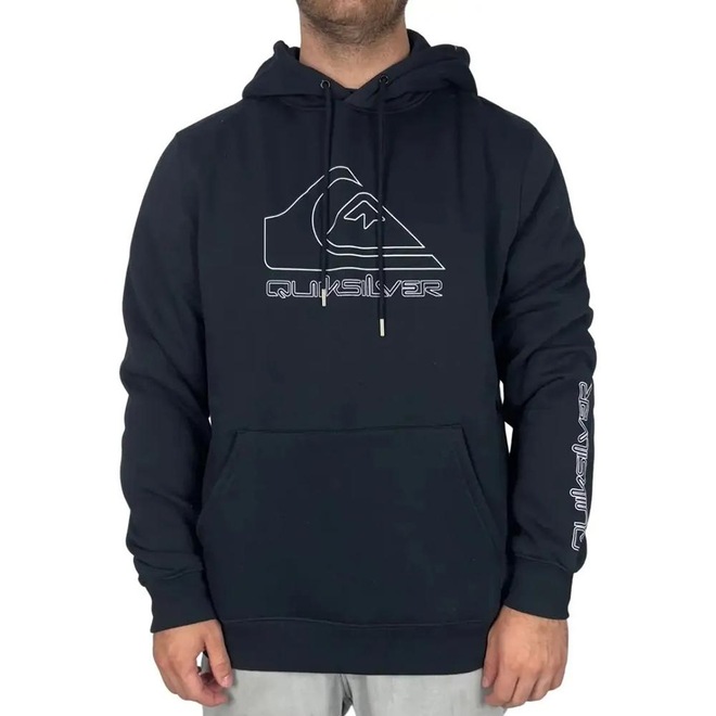 Blusão de Moletom Masculino Quiksilver New Tour - Foto 1