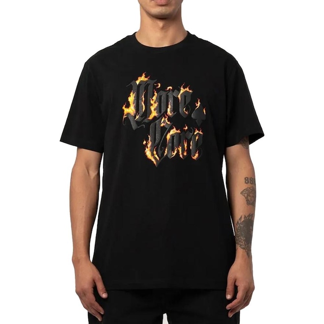 Camiseta Masculina MCD More Core Fogo - Foto 1