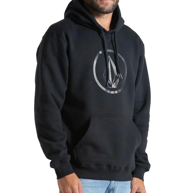 Blusão de Moletom Masculino Volcom Volstoned - Foto 1