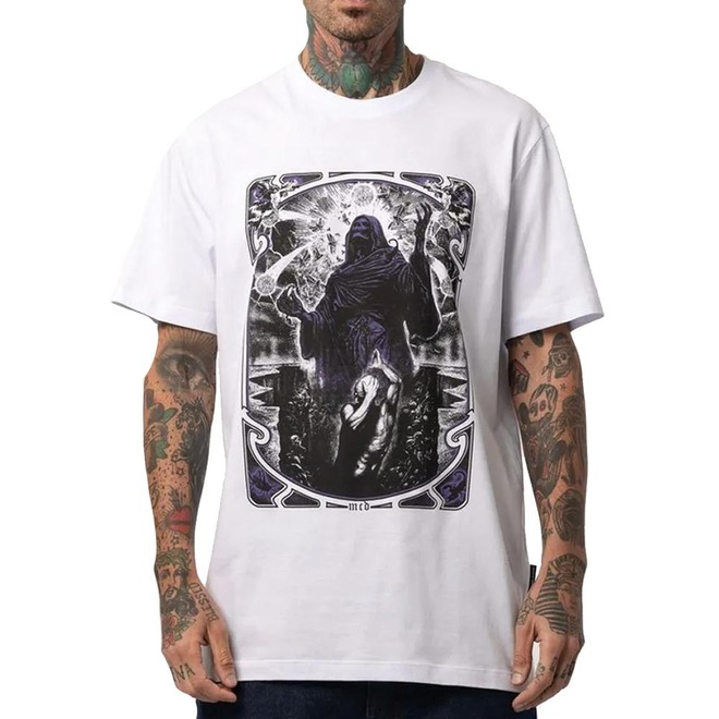 Camiseta Masculina MCD Quinta Trombeta Gafanhot - Foto 1