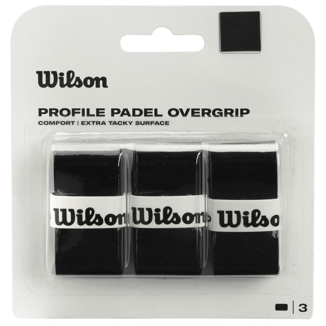 Overgrip Wilson Profile Padel com 03 Unidades - Foto 1