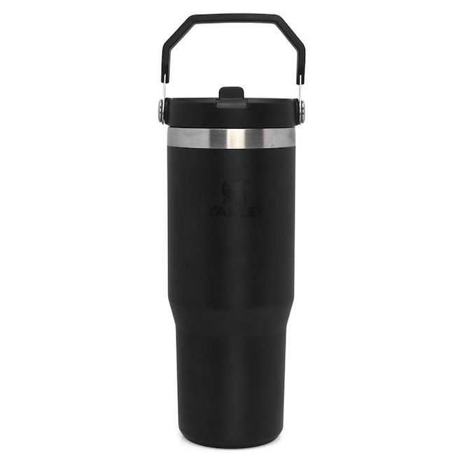 Garrafa Stanley Tumbler Térmico Flip Straw Black 2.0 887ml - Foto 1