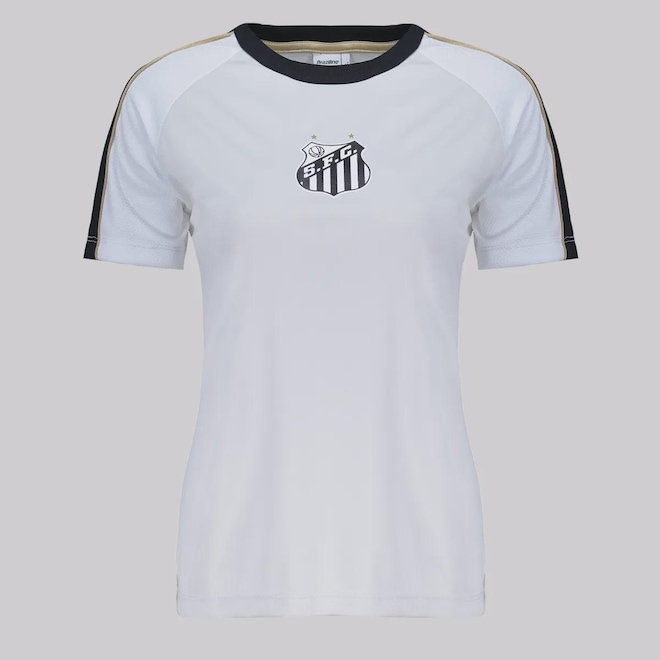 Camisa do Santos Estaca Braziline Feminina - Foto 1
