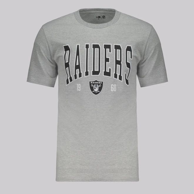 Camiseta Masculina New Era NFL Las Vegas Raiders Core I - Foto 1