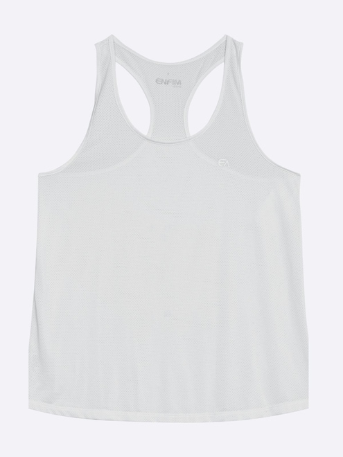 Camiseta Regata Feminina Enfim Nadador - Foto 1