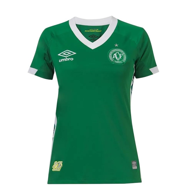 Camisa da Chapecoense Feminina Umbro 1 2022 - Foto 1