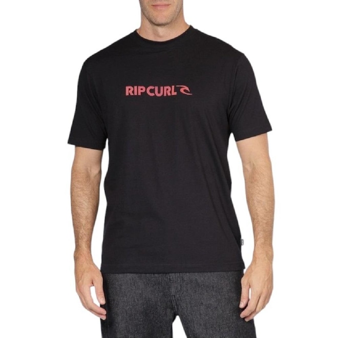 Camiseta Masculina Rip Curl New Icon Sphere - Foto 1