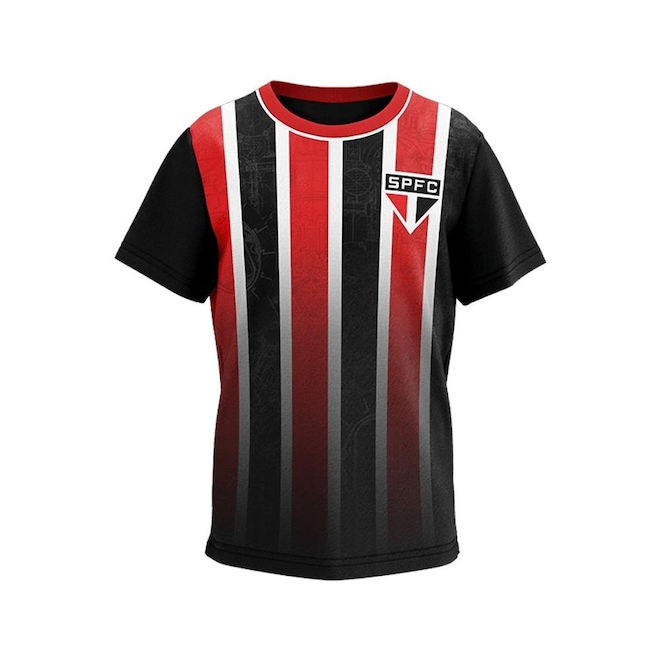 Camiseta Infantil Braziline São Paulo Romper - Foto 1