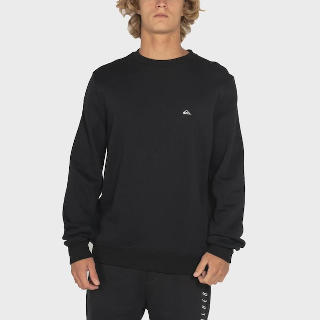 Blusão de Moletom Careca Masculino Quiksilver - Foto 1