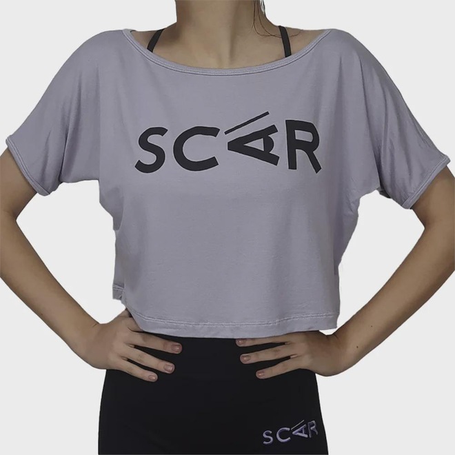 Blusa Cropped Feminina de Dança Ritmus Scar - Foto 1