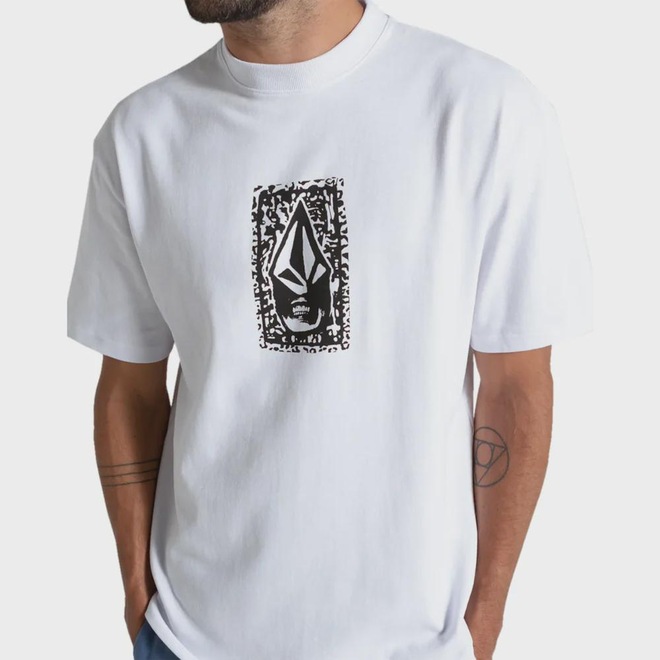 Camiseta Volcom Comfort Stone Face - Foto 1