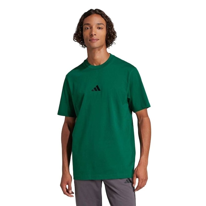 Camiseta Adidas MC Small Logo Masculina - Foto 1