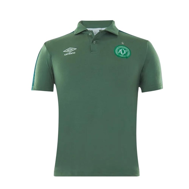 Camisa Polo do Chapecoense 2022 Umbro Viagem Masculina - Foto 1