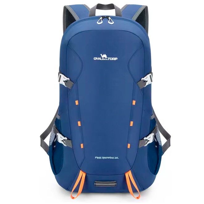 Mochila Esportiva Gold Sports Dobrável Camel Montanhismo A Prova de Água - 35 Litros - Foto 1