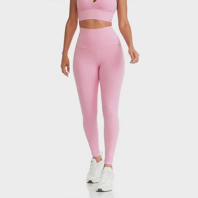 Calça Legging Feminina Caju Brasil Nz Classic Cós Alto - Foto 1