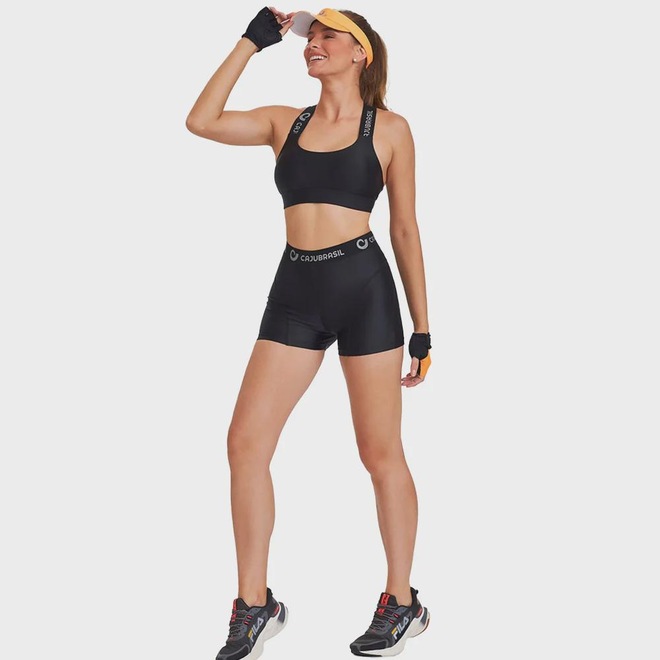 Short Feminino Caju Brasil Atletika - Foto 1