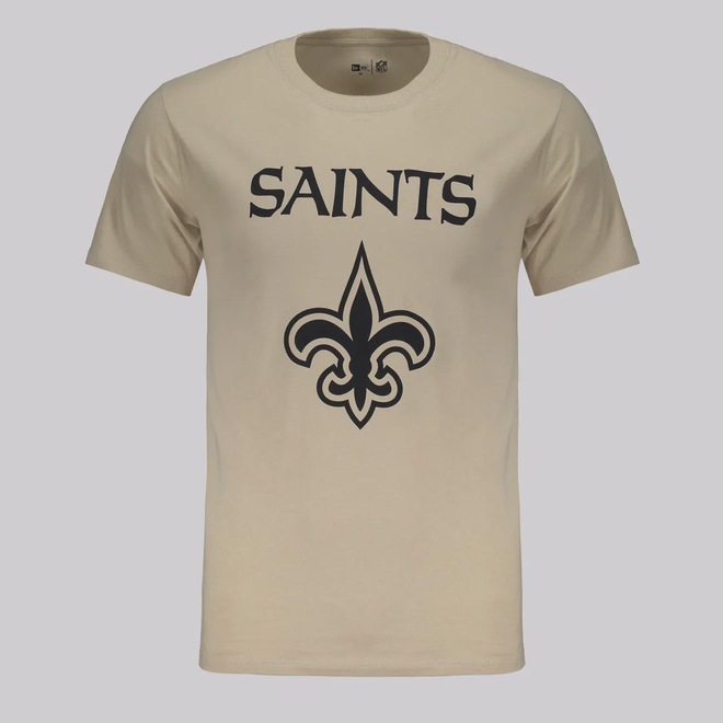 Camiseta Masculina New Era NFL New Orleans Saints Core - Foto 1