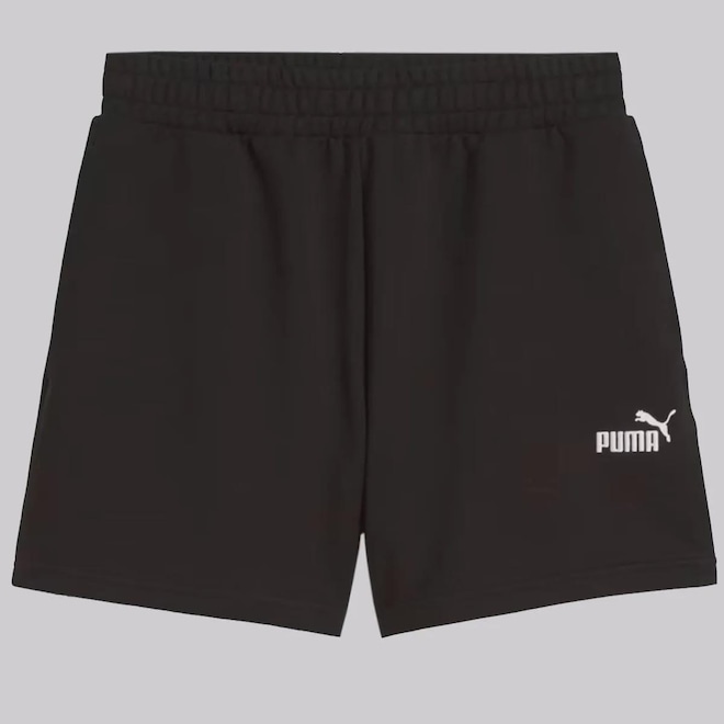 Shorts Puma ESS Small NO. 1 Logo 4 Feminino - Foto 1