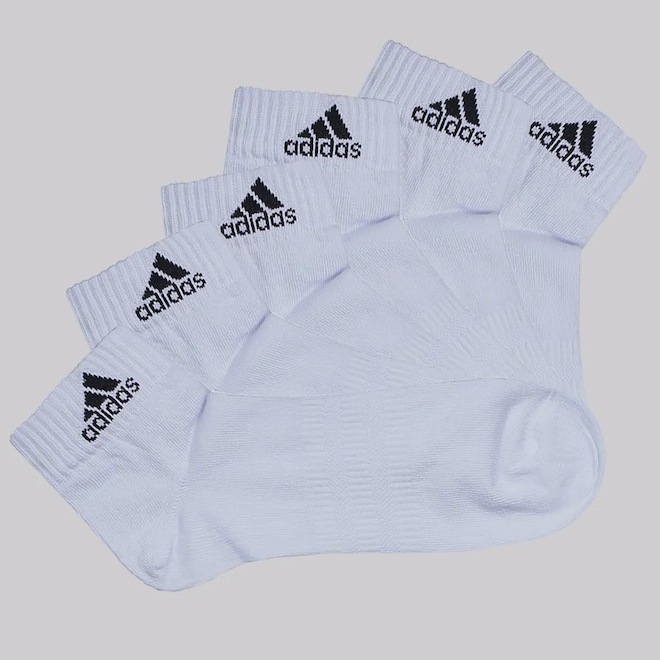 Kit Meia 6 Pares de Meia adidas Sportswear Unissex - Foto 1