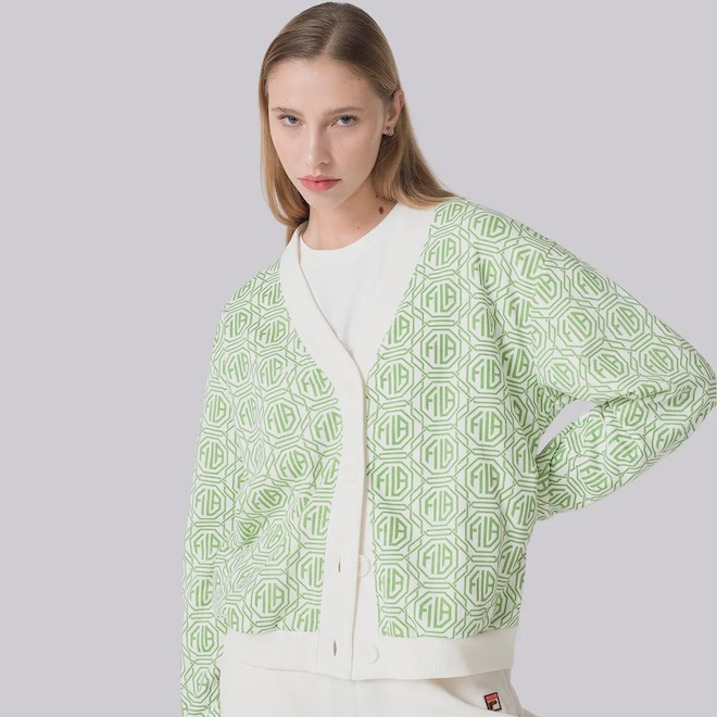 Jaqueta Feminina Birch Oversized Fila - Foto 1