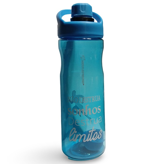 Garrafa Gold Sports Translucid Training - 900 ML - Foto 1