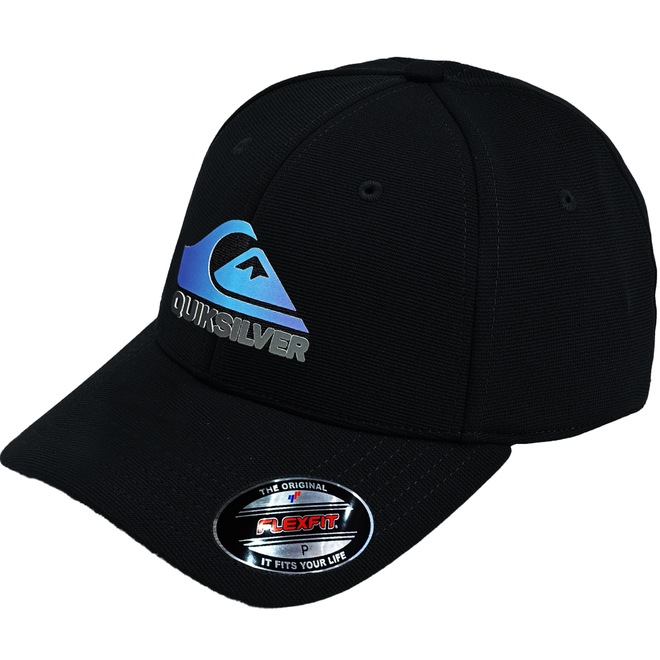 Boné Adulto Quiksilver Soft Hologram Aba Curva - Foto 1