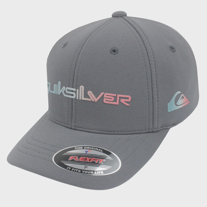 Boné Adulto Quiksilver Gradient Type New Wave Aba Curva - Foto 1