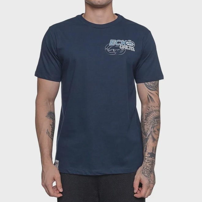 Camiseta Ecko Smutty Logo Masculina - Foto 1